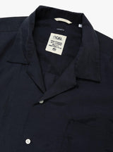 Open Collar S/S Shirt Navy by nanamica at Couverture & The Garbstore 
Close-up