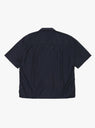 Open Collar S/S Shirt Navy by nanamica at Couverture & The Garbstore 
Back View