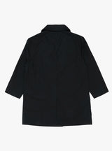 2L Cotton GORE-TEX Balmacaan Coat Navy by nanamica at Couverture & The Garbstore
Back View