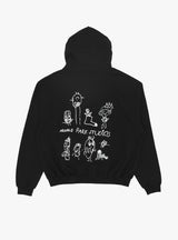 Arnold Park Studios Imaginary Friends Hoodie in Black at Couverture & The Garbstore - Front View