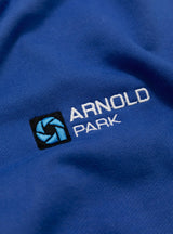 Piling Logo Crewneck Cobalt Blue by Arnold Park Studios at Couverture & The Garbstore Detail View