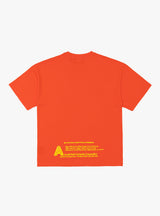 Computer Corporation Logo T-Shirt Blaze Orange by Arnold Park Studios at Couverture & The Garbstore Back View