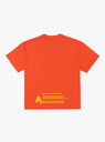 Computer Corporation Logo T-Shirt Blaze Orange by Arnold Park Studios at Couverture & The Garbstore Back View