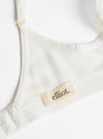 Carrie Soft Cup Bra Natural White by Elliot Organicsat Couverture & The Garbstore
Close-up