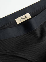 Chrissie Brief Black by Elliot Organics  at Couverture & The Garbstore
Close-up