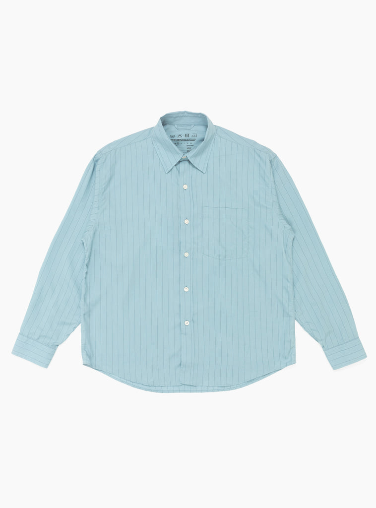 mfpen Executive Shirt Arona Blue at couverture and the garbstore - front view