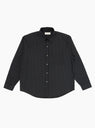 Executive Shirt Black Pinstripe