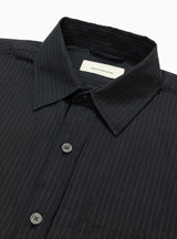 Executive Shirt Black Pinstripe by mfpen | Couverture & The Garbstore