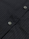 Executive Shirt Black Pinstripe