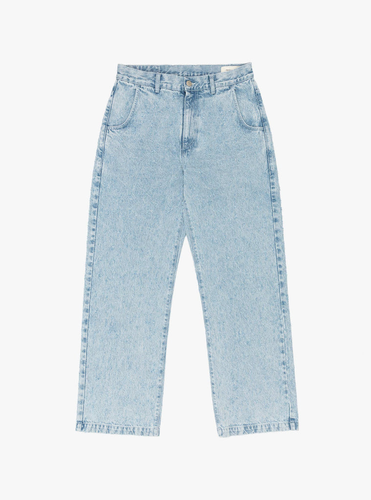 mfpen Straight Cut Jeans Blue at Couverture and The Garbstore - Front View