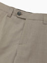 mfpen Study Trousers Taupe Wool at Couverture and The Garbstore - Button  View