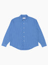 mfpen Vacation Shirt Business Stripe Blue at Couverture and The Garbstore - Front View