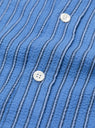 mfpen Vacation Shirt Business Stripe Blue at Couverture and The Garbstore - Button View