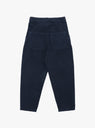 Twisted Seam Trouser Navy by YMC at Couverture & The Garbstore 
Back