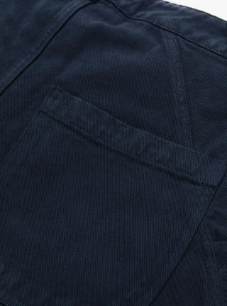 Twisted Seam Trouser Navy by YMC at Couverture & The Garbstore 
Back Pocket