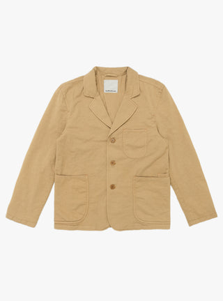 Scuttlers Jacket Jacquard Cotton Sand from YMC at Couverture & The Garbstore
Front View