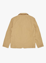 Scuttlers Jacket Jacquard Cotton Sand from YMC at Couverture & The Garbstore
Back View