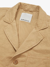 Scuttlers Jacket Jacquard Cotton Sand from YMC at Couverture & The Garbstore
Close-up