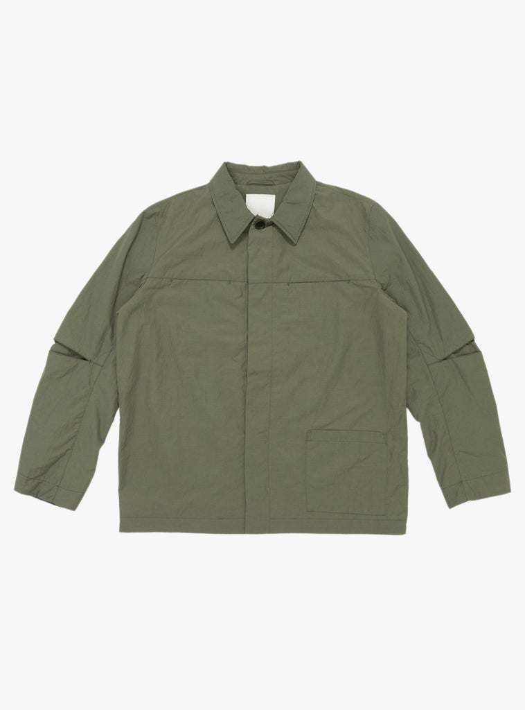 YMO Jacket Sage Green from YMC at Couverture & the Garbstore
Front View