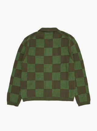 Baker Cardigan Green by YMC You Must Create | Couverture & The Garbstore