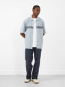 Zip Up Wave Shirt Pacific Plaid by Gramicci at Couverture & The Garbstore
Front2