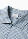 Zip Up Wave Shirt Pacific Plaid by Gramicci at Couverture & The Garbstore
Close up