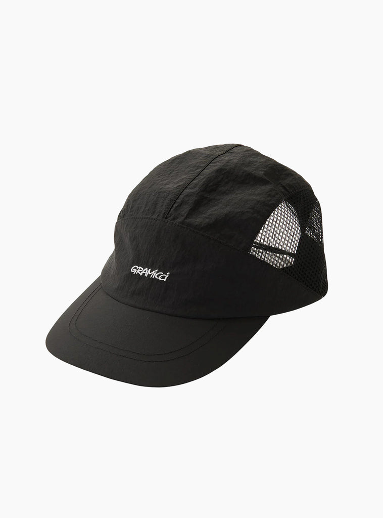 Sunburst Cap Black by Gramicci at Couverture & The Garbstore
Front