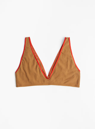 Pam Bra in Alamillo Brown by Baserange at Coverture & The Garbstore
Front View