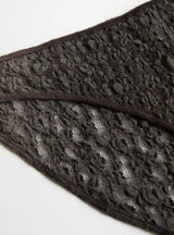 Crescent Pants in Black by Baserange at Couverture & The Garbstore
Close-up View