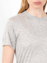 Short Sleeve T-Shirt in Grey Melange by Baserange at Couverture & The Garbstore
Close-up View