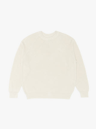 The Sea Island Signature Crewneck Ivory by BATONER at Couverture & The Garbstore
Front View