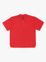 Smooth Polo Essential Red by BATONER at Couverture & The Garbstore
Front View