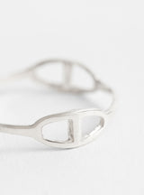 Fine Links Ring Silver from Helena Rohner at Couverture & The Garbstore
Close-up