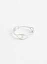 Fine Links Ring Silver from Helena Rohner at Couverture & The Garbstore
Front View