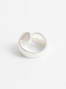 Soft Open Ring Silver from Helena Rohner at Couverture & The Garbstore
Back View