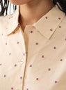 Stella Shirt Ecru Pattern by Sideline at Couverture & The Garbstore
Close-up