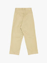 Two Out Tuck Pants Beige by Farah Japan at Couverture & The Garbstore
Back View