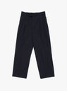 Two Out Tuck Pants Navy by Farah Japan at Couverture & The Garbstore
Front View