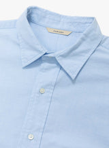 Oxford Farah Pocket L/S Shirt Blue by Farah Japan at Couverture & The Garbstore
Close-up