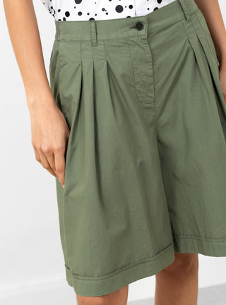 Long Walking Shorts Sage Green by YMC at Couverture & The Garbstore 
Close-up