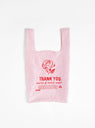 Thank you Bag Rose on Pink by Open Edition at Couverture & The Garbstore
Front View