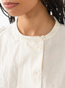 Danube Blouse Vanilla by Soeur at Couverture & The Garbstore
Close-up