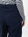 Twisted Seam Trouser Navy by YMC at Couverture & The Garbstore
Close-up