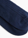 Linen Cotton Socks Navy by ROTOTO at Couverture & The Garbstore
Close-up