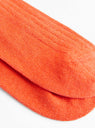 Linen Cotton Socks Orange Red by ROTOTO at Couverture & The Garbstore
Close-up