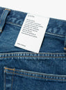 Baggy 5 Pocket Pants Medium Dark Blue Damage by CIOTA at Couverture & The Garbstore
Close-up2