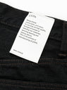 Baggy 5 Pocket Pants Black (One Wash) by CIOTA at Couverture & The Garbstore
Close-up