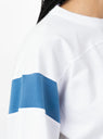 Skate T-Shirt White and Blue by YMC at Couverture & The Garbstore
Close-up