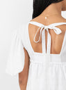 Serenata Dress Off White by Renata Brenha at Couverture & The Garbstore 
Close-up