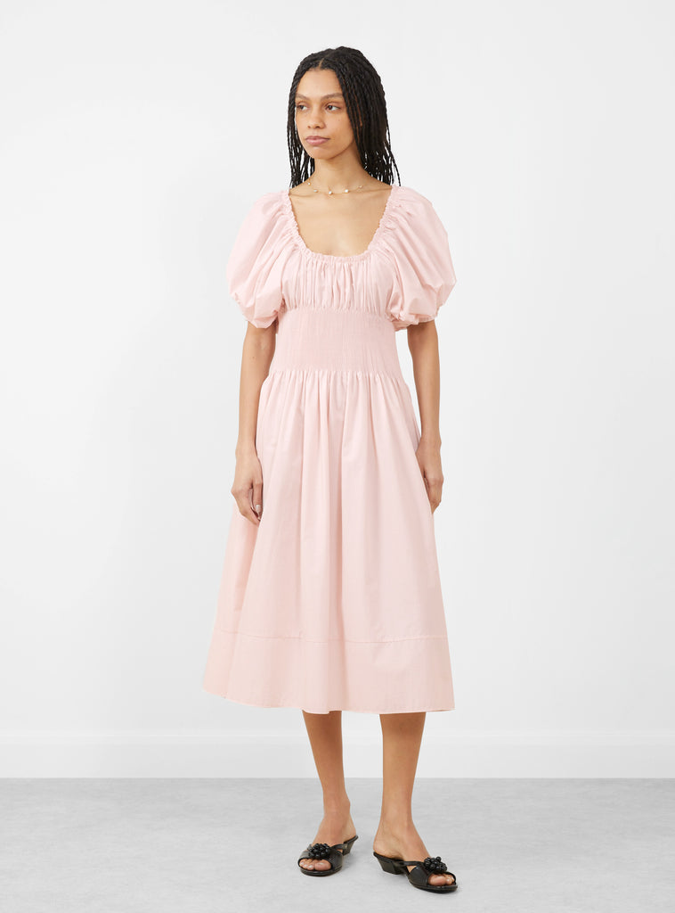 Colombina Dress Light Pink by Renata Brenha at Couverture & The Garbstore 
Front View